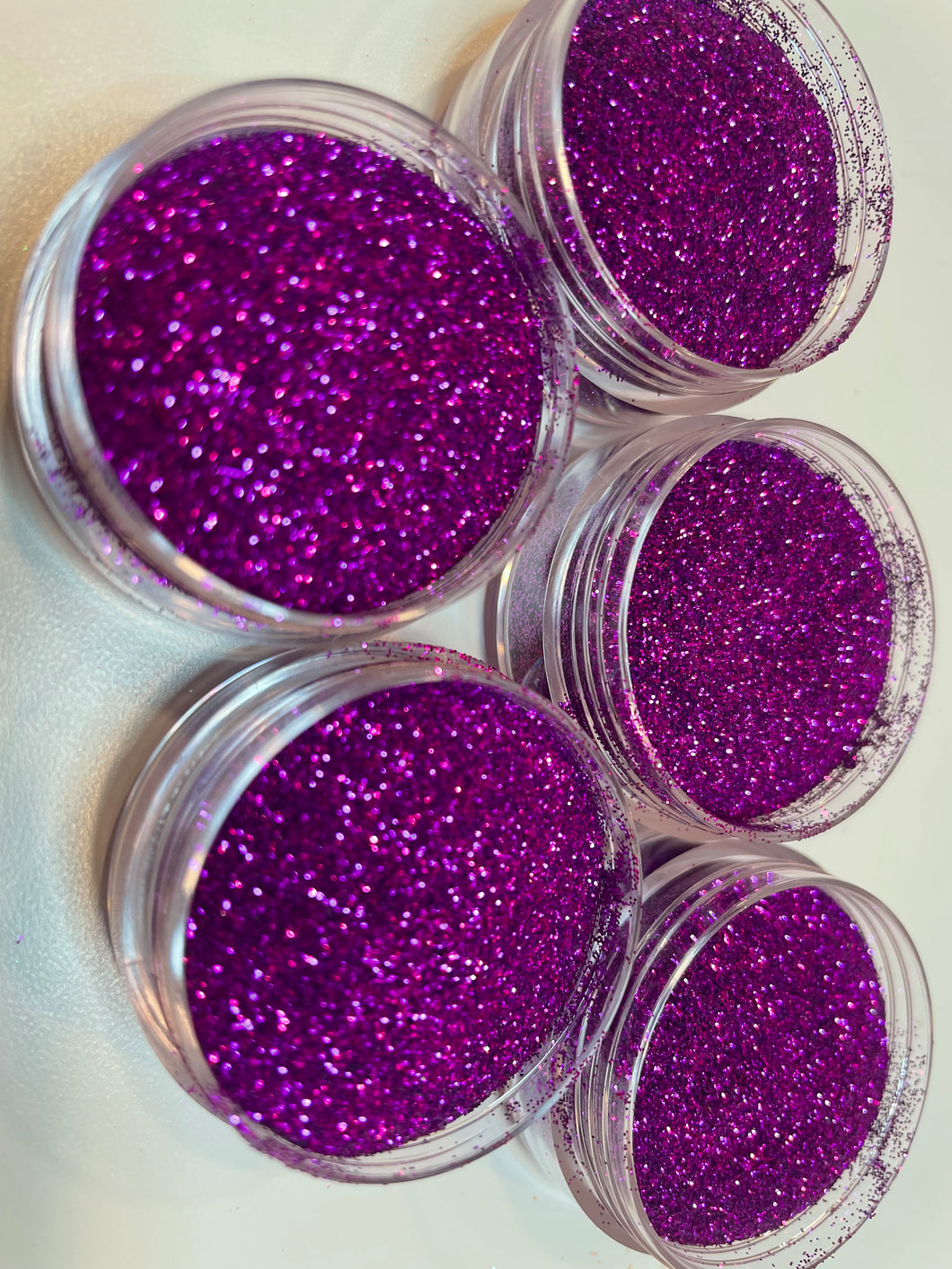 Violet loose glitter